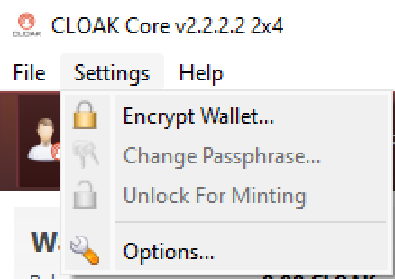 CloakCoin Encryption